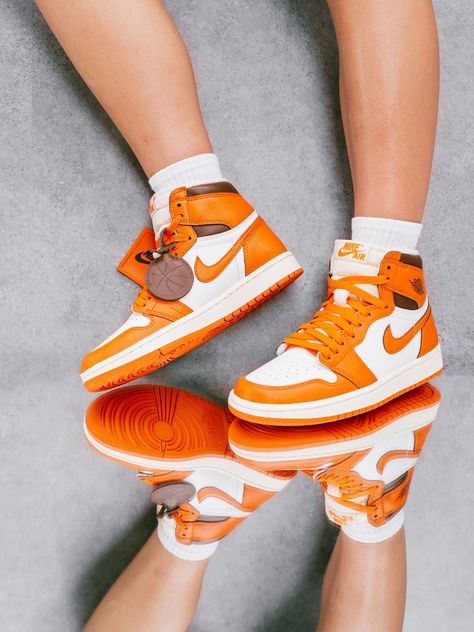 if you could name these Jordan highs what would it be? 🧡⁠ ⁠ Stay tuned for this weeks sneaker drop!⁠ ⁠ #JORDANS #nike #orange #shoes Balenciaga Adidas, Jordans Nike, Balenciaga Sneakers, Nike Orange, Balenciaga Track, Orange Shoes, Nike Sb Dunk, Nike Sb Dunks, Sb Dunk