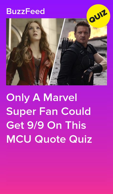 Marvel Trivia Quiz, Buzzfeed Marvel, Avengers Quiz, Marvel Quiz, Buzzfeed Personality Quiz, Quote Quiz, Best Buzzfeed Quizzes, Movie Quizzes, Ultimate Marvel