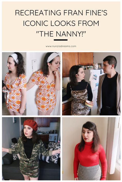 Recreating Fran Fine’s Iconic Looks from “The Nanny” Fran Fine Halloween Costume, Fran Fine Costume Halloween, The Nanny Halloween Costume, Fran Fine Costume, The Nanny Costume, Franny The Nanny Outfits, The Nanny Fashion, Fran Outfits, The Nanny Outfits