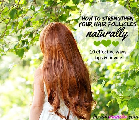 Before we look at how to strengthen hair follicles naturally, let’s first understand what exactly hair follicles are and what their purpose is in promoting healthy and strong hair. Simply put, hair follicles, also known as hair roots, are tiny sacs found in the second layer of the skin (called the dermis) which produce hair. … Curly Ginger Hair, Ginger Hair Dyed, Redhead Mom, Hair Mask Recipe, Strengthen Hair Roots, Strengthen Hair Follicles, Ginger Hair Color, Hair Roots, Strengthen Hair