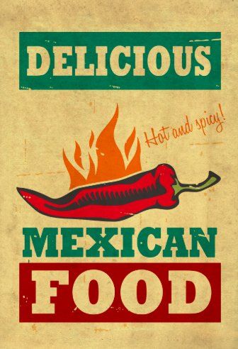 Mexican Graphic Design, Mexican Kitchen Decor, Mexican Menu, Mexican Designs, Festival Posters, Mexican Style, Vintage Mexican, Food Poster, Mexican Restaurant