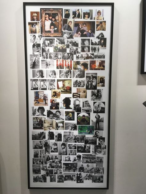 How To Display Old Family Photos, Photo Collage Ideas Framed, Instax Display, Photo Wall Collage Ideas, Big Picture Frames, Family Photos Wall Decor, Photo Collage Wall, Family Photo Wall, Memory Wall