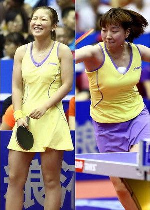 Yellow and purple table tennis outfit Table Tennis Outfit, Football Fitness, Football Workouts, Purple Table, Training Fitness Gym, Tennis Outfit Women, Tennis Outfit, Yellow And Purple, Popular Sports