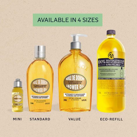 Shower Oil Aesthetic, L'occitane Almond Shower Oil, L'occitane Shower Oil, Ouai Body Cream, Loccitane Shower Oil, Shower Essentials, Skin Advice, 2024 Wishlist, Oil For Dry Skin