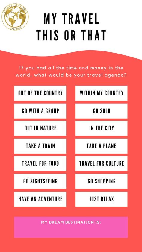 Travel This Or That, This Or That Travel, This Or That Travel Edition, Travel Questions Fun, Travel Agent Engagement Post, Travel Agent Quote Template, Travel Trivia Questions And Answers, Social Media Marketing Instagram, Plane Travel