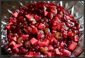 Cranberry Salad with Cherry Jello & Fresh Whole Cranberries Cranberry Chutney Recipe, Cranberry Jello Salad, Cranberry Salad Recipes, Cranberry Jello, Cranberry Relish, Cranberry Chutney, Cranberry Salad, Relish Recipes, Jello Salad