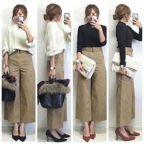 97d0145823aeb8ed80617be62e08bdccdesc39425219ri Minimalist Moda, 일본 패션, Witch Fashion, 가을 패션, Casual Fall Outfits, Mode Inspiration, Looks Vintage, Work Fashion, Japanese Fashion