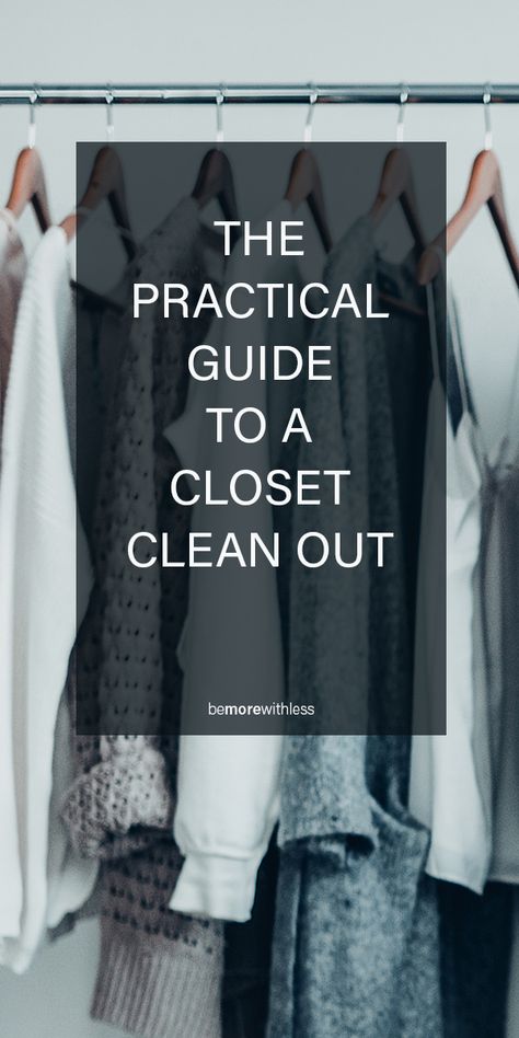 Clean Your Closet, Cleaning Out Your Closet, Declutter Closet, Decluttering Inspiration, Closet Cleanout, Declutter Home, Minimalist Closet, Clothes Closet Organization, Capsule Closet