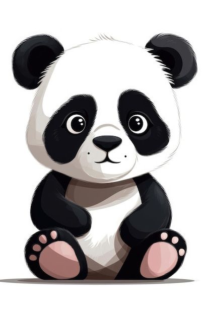 Foto dulce, bebé, panda, ilustración | Premium Photo #Freepik #photo #animado #bebe-animado #animales-bebe #dibujos-animados Panda Pics Cartoon, Sleeping Panda Wallpaper, Panda And Bear Cartoon, Panda Photos Cartoon, Panda Png, Premium Photo, Wallpapers