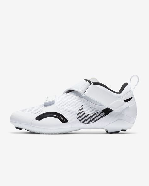 Nike SuperRep Cycle Shoe in White Indoor Cycling Shoes, Spin Shoes, Peloton Bike, Character Clothing, Nike Metcon, Indoor Cycling, Womens Training Shoes, Bike Shoes, Cycling Shoes