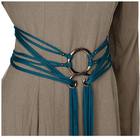 L'VOW Women Viking Long Rope Belt Norse Witch Waist Belt Troll Cross Body Belt Medieval Shaman Waist Belt LARP Pagan Accessory(Brown) at Amazon Women’s Clothing store Witch Belt, Norse Witch, Viking Belt, Punk Looks, Viking Women, Rope Ring, Rope Rings, Long Rope, Rope Belt