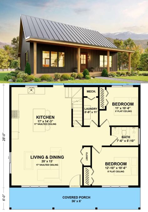 Cabin Layout Floor Plans, Small Cabin Layout, Cabin Layout, Tiny Home Ideas, Small Cabin, Tiny Home, Camping Life, Tiny Living, Tiny Homes