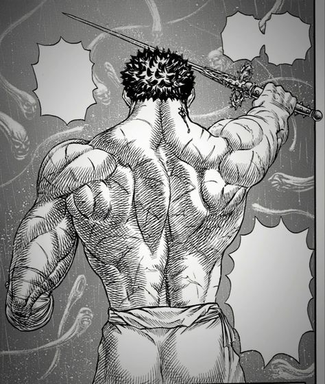 Berserk manga Guts Manga, Manga References, Guts Berserk, 90 Anime, Friend Anime, Fashion Tutorial, Anime Character Drawing, Character Drawing, Drawing Reference