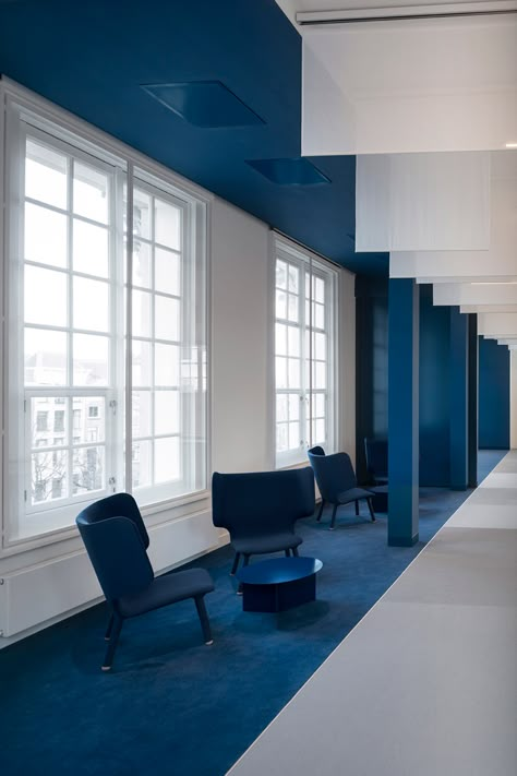 i29 completes revamp of Felix Meritis building in Amsterdam Amsterdam Houses, Ombre Wall, Acoustic Wall, Interior Renovation, Salou, Yacht Design, Interior Architect, Office Interior Design, Historic Buildings