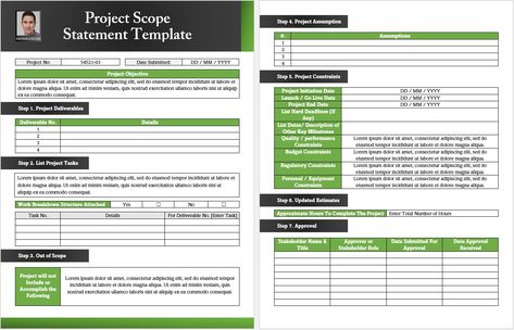 Free Download and create a Simple Project Scope Statement Template with examples to figure out how to write scope statements for projects. Therefore, Learn how to create a project scope statement. Make the best use of our project scope statement template in your own projects. Google Doc, Statement Template, Word Free, Template Word, Be Successful, New Project, Easy Projects, Free Download, Writing