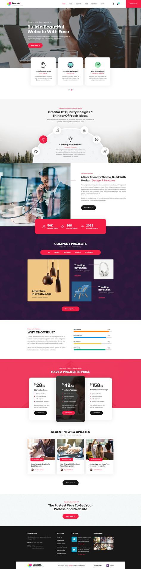 Our Customers Page Design, Web Design User Interface, Psd Website, Mini Site, Website Copy, Blog Business, Ui Design Website, Creative Web Design, Custom Web Design