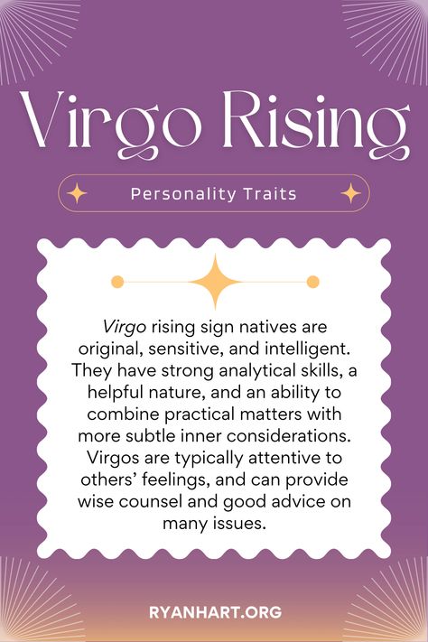 Virgo Rising Sign, Virgo Rising, Aquarius Sun Virgo Rising, Aries Sun Virgo Rising, Aries Sun Sign, Ascendent In Virgo, Leo Sun Scorpio Moon, Ascendant Sign, Capricorn Rising