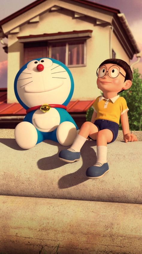 Outside Movie Night Ideas, Doraemon And Nobita Friendship Wallpaper, Movie Ideas For Kids, Family Movie Night Themes, Kids Movie Night, Doraemon Stand By Me, Diy Movie Night, Friendship Wallpaper, Movie Night Theme