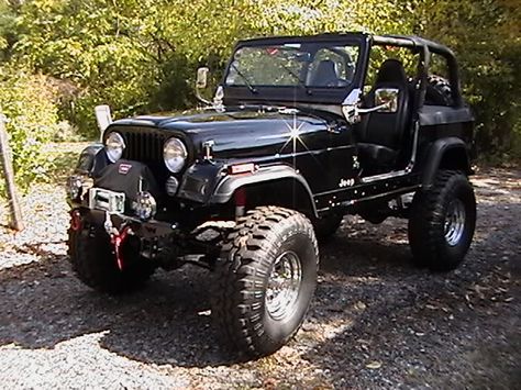 Jeep CJ-7- Bad ASS!!! Cj Jeep, Badass Jeep, Classic Jeeps, Off Road Truck, Vintage Jeep, Old Jeep, Jeep Cj7, Jeep Cj5, Custom Jeep