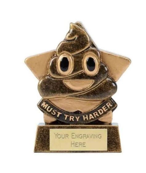 Funny Trophies, Base Housing, Mini Stars, Trophy Cup, Trophies And Medals, Personalized Cups, Try Harder, Banner Design, Uk Shop