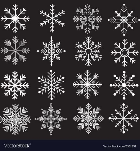 Chalkboard Snowflakes, فن الرسم بالمسامير, Snowflake Silhouette, Snowflakes Drawing, Christmas Window Painting, 달력 디자인, Window Drawing, Christmas Chalkboard, Christmas Window Decorations