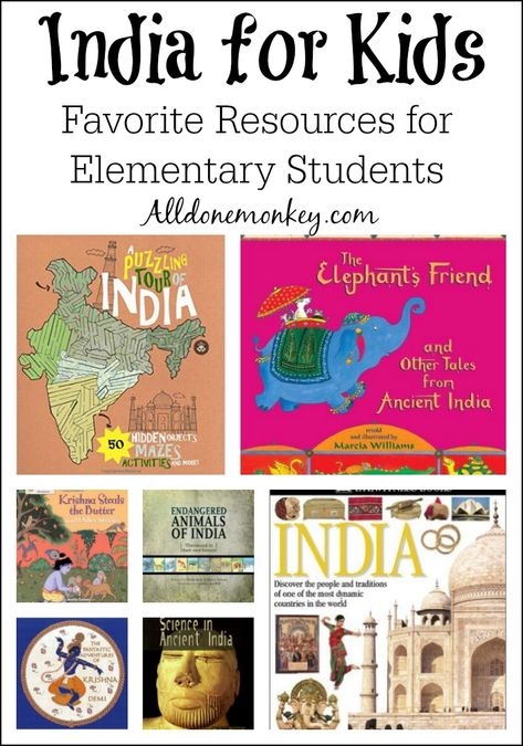 Books And Activities, India For Kids, Geography For Kids, About India, Teaching Geography, Homeschool Social Studies, Homeschool Geography, World Thinking Day, Geography Lessons