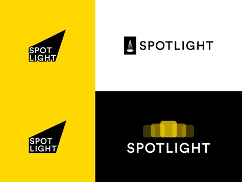 Spotlight Logo Drafts by Steffen Kraus Spotlight Logo, Theatre Logo, Lighting Logo, Website Inspiration, Logo Images, Show And Tell, 로고 디자인, Branding Inspiration, Brand Strategy