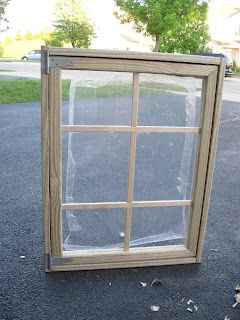 Build Your Own Windows, How To Make A Window, How To Build A Window Frame, Diy Glass Window, Diy Shed Windows, Plexiglass Window Diy, Build A Greenhouse With Old Windows, Green House Windows, Glass House Made From Old Windows