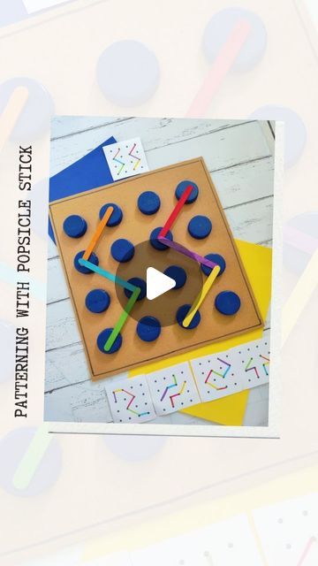 Mansi Tushar Ambaliya 💜 on Instagram: "Patterning with Bottle cap Geo Board #kidsactivityideas #kidsactivities #earlylearning #easyplayideas #easyactivities" Geo Board, Invitation To Play, August 21, Easy Activities, Bottle Caps, Early Learning, Bottle Cap, Activities For Kids, Pattern