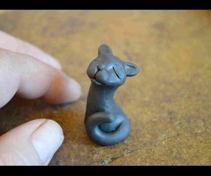 Clay Projects - Instructables Polymer Clay Cat, Miniature Cat, Clay Cat, Clay Ornaments, Supply List, Miniature Books, Polymer Clay Tutorial, Animal Skulls, Clay Tutorials