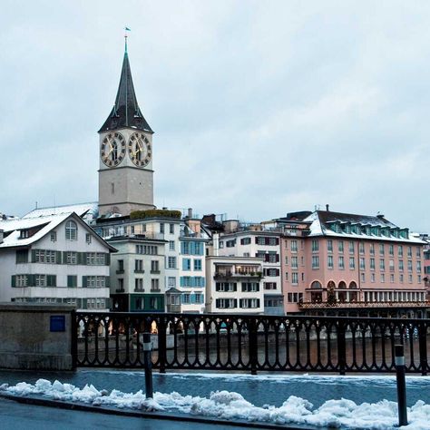 February: Zurich, Switzerland Cheap Vacation Ideas, Cheapest Places To Travel, Umbrella Street, Queen Victoria Market, Cheap Places To Travel, Cheap Vacation, Living Museum, Zurich Switzerland, Mayan Ruins