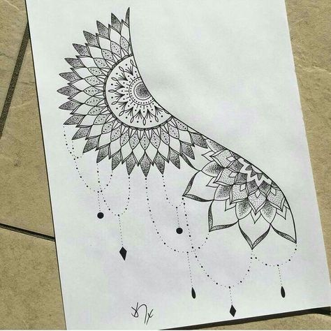 Curved Mandala Tattoo, Mandala Arm Tattoo, Dotwork Tattoo Mandala, Tattoo Pencil, Arte Doodle, Muster Tattoos, Skeleton Hand Tattoo, Disney Tattoo, Butterfly Tattoos