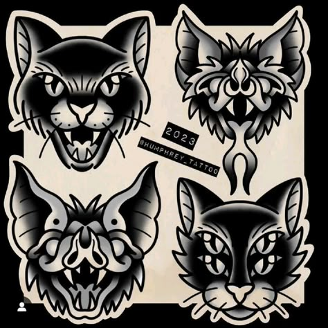 Black Flash Tattoos, Bats Tattoo Design, Traditional Black Tattoo, Hipster Tattoo, Goth Tattoo, Black Cat Tattoos, Bat Tattoo, Sharpie Tattoos, Tattoo Outline Drawing