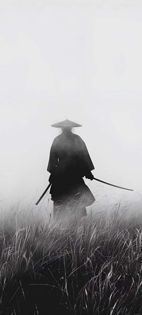 Warrior Iphone Wallpaper, Aesthetic Wallpaper Iphone Black Anime, Matte Black Iphone Wallpaper, Warrior Wallpaper Aesthetic, Japan Samurai Wallpaper, Sekiro Aesthetic, Black Ninja Wallpaper, Warrior In A Garden Tattoo, Samurai Wallpaper Aesthetic