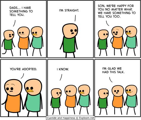 Well, that was easy - Imgur Cyanide And Happiness Comics, Cyanide Happiness, Funny Lists, Cyanide And Happiness, Calming Cat, Online Comics, Memes Video, Bad Jokes, Funny As Hell