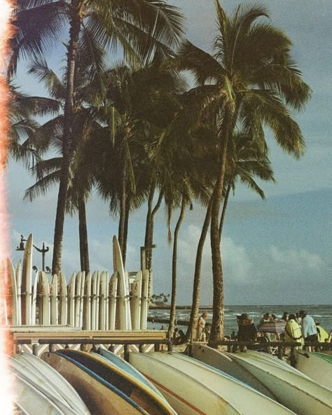 #filmisnotdead #hawaii #film Hawaii Film Aesthetic, 90s Hawaii Aesthetic, Hawaii On Film, Beach Art Painting, Hawaii Pictures, 70s Aesthetic, Tiki Art, Blue Hawaii, Island Vibes