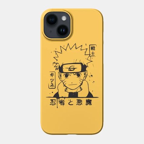 Naruto anime design - Naruto - Phone Case | TeePublic Naruto Phone Cases, Naruto Collection, Naruto Mobile, Naruto Merchandise, Back Cover Design, Sketch Images, Diy Drawing, Pencil Sketch Images, Girly Phone Cases