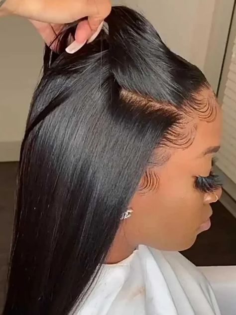 Alipearl Hair Invisible Lace Front Wigs HD Lace Human Hair Lace Wigs Pre Plucked Straight Wigs Glueless Lace Wigs HD Transparent Lace Wigs Wigs Body Wave, Hd Lace Wigs, Invisible Lace, Straight Wigs, Human Hair Lace Wigs, Straight Wig, Hair Lace, Hd Lace, Frontal Wigs