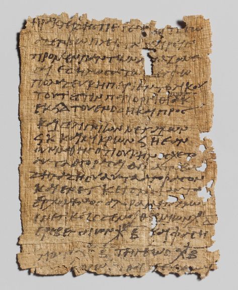 (Period 4 1 A D - 500 A D ) **Information**  ca 3rd Century Roman Egyptian **Location**  Egypt **Symbols** Greek text **Content** Letter from Heraclides to his brother Petechois **Structure** Greek Grammar **Material** Papyrus **Content**   Papyrus letter in Greek Papyrus Egypt, Egypt Papyrus, Ancient Letters, Papyrus Paper, Ancient Paper, Imperial Rome, Egypt Ancient, Beautiful Letters, Ancient Writing