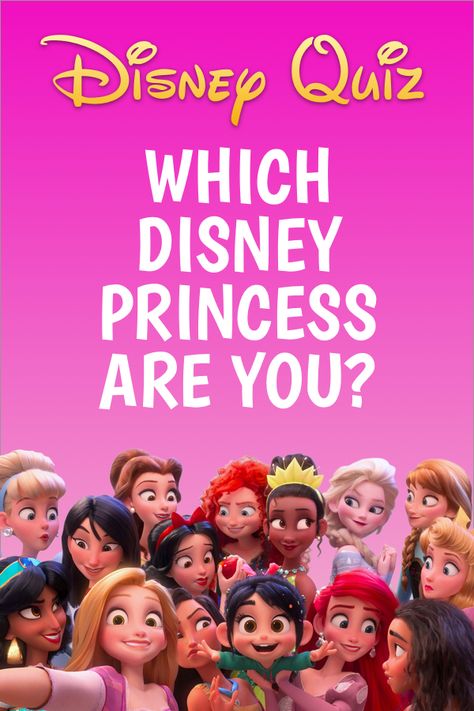 Which Disney Princess would YOU be? All Of The Disney Princesses Together, All The Princesses Disney, Buzzfeed Disney Princess, How To Be A Disney Princess, Which Disney Character Are You Quiz, Smash Or Pass Disney Characters, Cute Hairstyles Birthday, Witch Disney Princess Are You Quiz, If Disney Princesses Had Moms