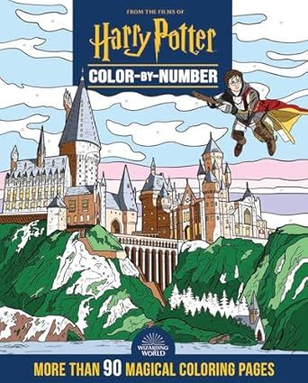 Harry Potter Color-by-Number Harry Potter Colors, Amazon Book Store, Coloring Books, Harry Potter, Coloring Pages, Books, Color