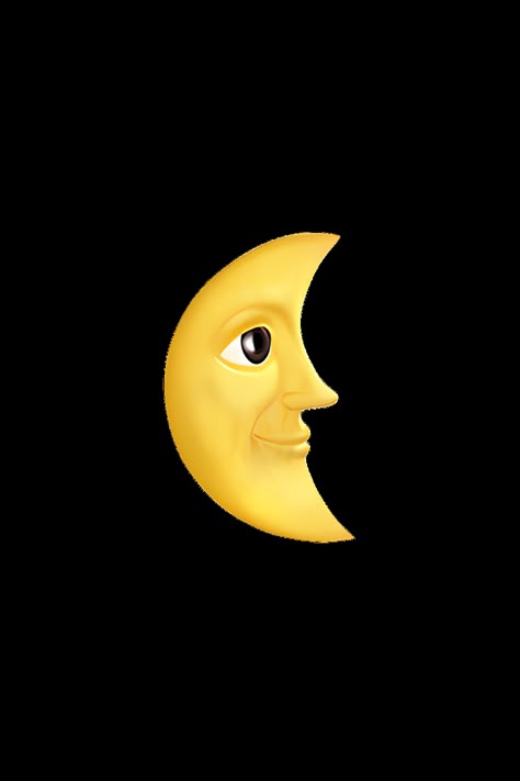 The emoji 🌜 Last Quarter Moon Face depicts a yellow crescent moon with a face on the left side of the moon. The face has two closed eyes and a small mouth. The moon appears to be in its last quarter phase, with only a small sliver of the moon visible on the right side. The overall appearance of the emoji is cute and whimsical. Moon Face Emoji, Moon With A Face, Emoji Ip, Emoji Templates, Yellow Crescent Moon, Last Quarter Moon, Sun Emoji, Moon Emoji, Emojis Iphone