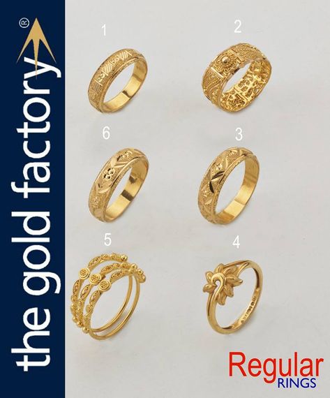 Gold Challa For Female Ring, Gold Ring For Ladies, Stylish Gold Rings For Women, Ladies Rings Gold Design, Ladies Gold Rings, Coral Jewelry Set, Temple Jewellery Earrings, 22k Gold Earrings, Cast Rings