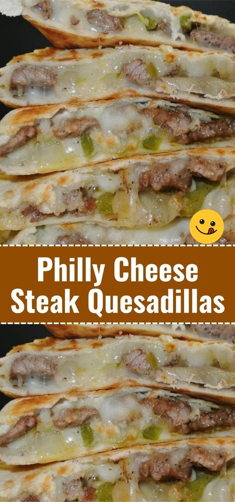 Enjoy the fusion of two classics with our Philly Cheese Steak Quesadillas. This dish combines the bold flavors of a Philly cheese steak with the convenience and crispiness of a quesadilla. Stuffed with tender steak, melted cheese, and sautéed peppers and onions, it's a quick and satisfying meal. Cheese Steak Quesadillas, Steak Quesadillas, Steak Quesadilla, Sauteed Peppers And Onions, Hearty Lunch, Cheese Steak, Philly Cheese, Philly Cheesesteak, Quesadilla Recipes