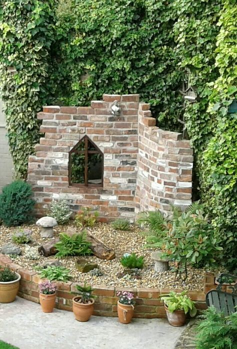 Tuscan Patio, Sunset Garden, Home Garden Design, Forest Garden, Backyard Diy Projects, Back Gardens, Garden Features, Back Garden, Garden Table