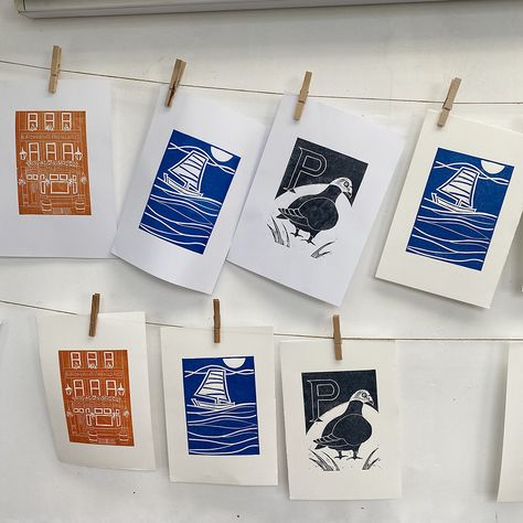 Friday’s Introduction to linocut workshop. 👏👏👏 Would you like to have a go? One place has just become available on Friday 8th November due to cancellation. 🎨Workshops in my York studio - Introduction to linocut printing £90pp - ‘Jigsaw’ linocut printing £90pp - Multi-block linocut printing £100pp Maximum of 4 students per workshop. All materials are included. 🎨Online courses - Beginners guide to linocut printing £55 - How to make a multi-block linocut print £55 Join anytime. Self-paced... Beginners Guide, Linocut Prints, Online Courses, Linocut