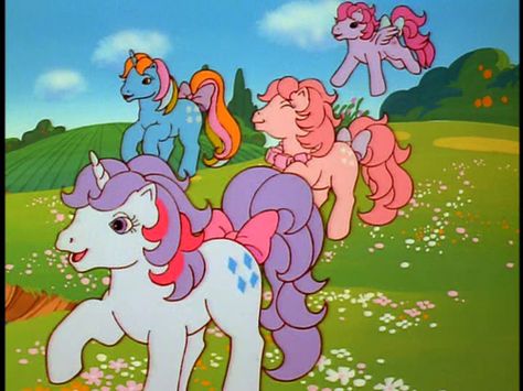 My Little Pony & Friends Mlp Gen 1, Old My Little Pony, Original My Little Pony, G1 Mlp, My Little Pony Vintage, Mlp G1, Mini Pony, Vintage My Little Pony, Vintage Cartoons