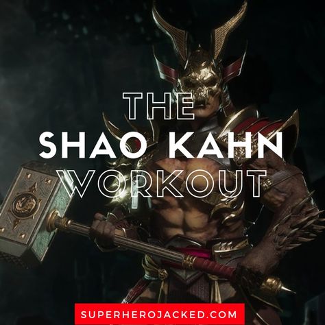 Shao Kahn Workout Routine: Train for Super Strength with a Sledgehammer Workout Sledgehammer Workout, Hero Workouts, Pyramid Training, Indian Clubs, Superhero Academy, Superhero Workout, Six Pack Abs Workout, Fitness Tools, Martial Artists