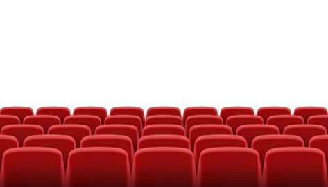 Rows of red cinema or theater seats Antique Brick Wall, Red Presentation, Big Sales Banner, Theater Seats, Antique Brick, Black Friday Sale Banner, Cinema Seats, Merry Christmas Banner, Pop Art Comic