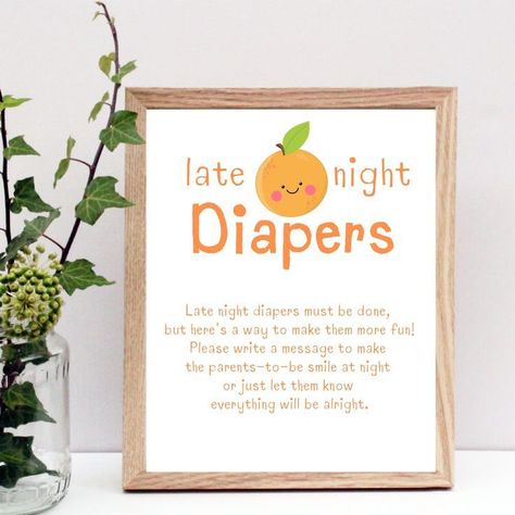 Little Cutie Baby Shower Decor, Cutie Baby Shower Decor, Cutie Theme, Easter Green, Cutie Is On The Way, Peach Baby Shower, Orange Baby Shower, Baby Shower Yellow, Late Night Diapers